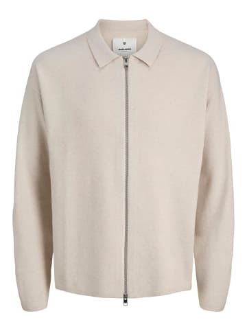 Jack & Jones Strickjacke in Silver Lining