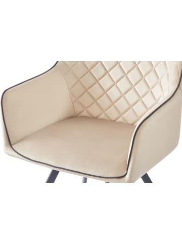 Kayoom Stuhl Amber in beige