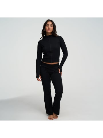 CFAB Zip-Jacke in Schwarz