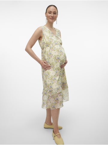 mama licious Kleid in Lime Cream
