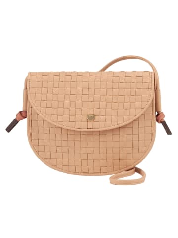 DuDu Skye Umhängetasche Leder 21 cm in blush rose