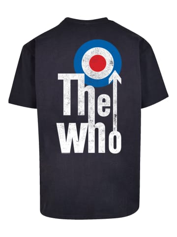 F4NT4STIC Oversize T-Shirt The Who Rock Band in marineblau