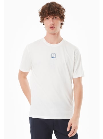 Organication T-Shirt "MOR19803" in Cremeweiß