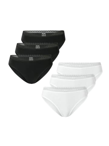 Schiesser Rioslip Modern Multipacks in schwarz-weiß