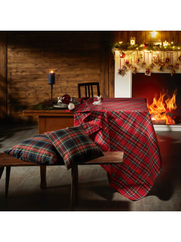 Erwin Müller Baumwollmischung, Gewebt Tischdecke in rot