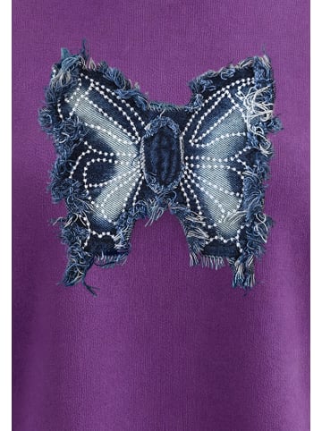 IZIA Women Sweatshirt in Lavender