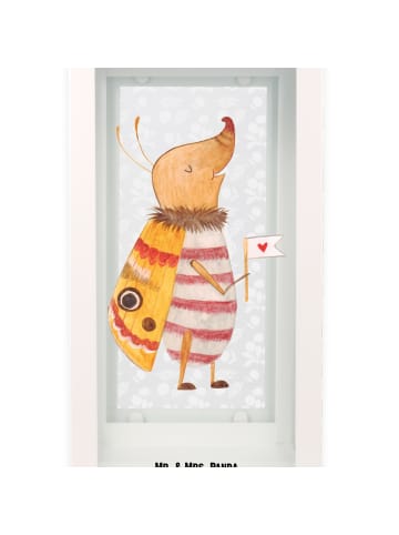 Mr. & Mrs. Panda Windlicht Nachtfalter Fähnchen ohne Spruch in Transparent