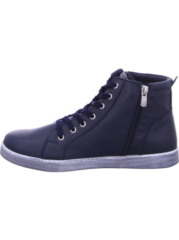 Andrea Conti Boots in blau
