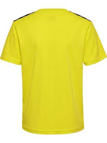 Hummel T-Shirt Hmlauthentic Kinder in BLAZING YELLOW/TRUE BLUE
