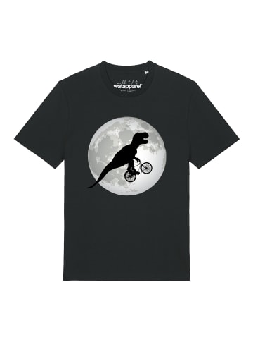 wat? Apparel T-Shirt Flying TRex in Schwarz