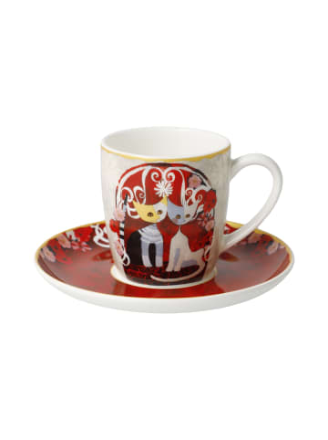 Goebel Espressotasse " R. Wachtmeister -Templi dell' amore " in Bunt