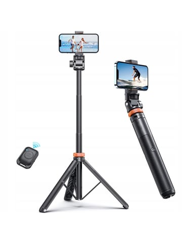 TechProtect L03S Bluetooth Selfie-Stick Stativ 148 cm