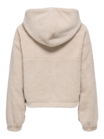 ONLY Teddyfell Jacke in Pumice Stone