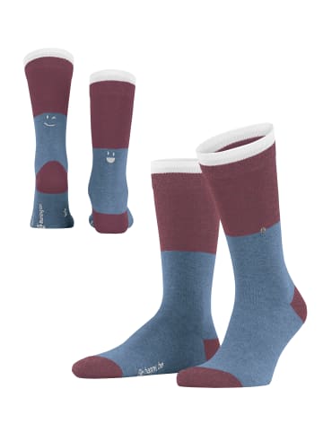 Burlington Socken Be Happy in Iron blue