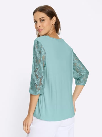 WITT WEIDEN Spitzen-Shirt in mint