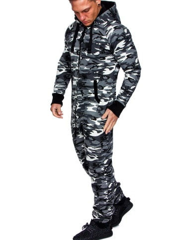 Amaci&Sons Jumpsuit LAREDO in Camo Weiß