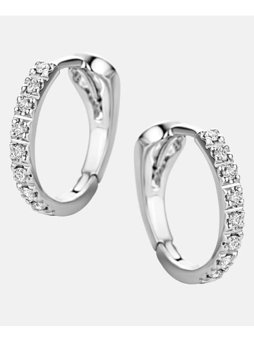 Diamant L'éternel Ohrringe aus 750 Weißgold mit Diamant