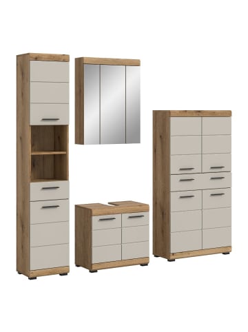 ebuy24 Badmöbelset Scout (4-teilig) Kaschmir 201 x 34 cm