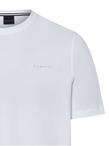 Bugatti T-Shirt in weiß