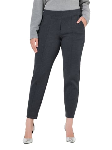 Ulla Popken Hosen in anthrazit melange