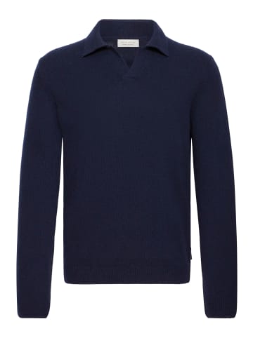 CASUAL FRIDAY Strickpullover CFKARL LAMBSWOOL POLO KNIT in Blau