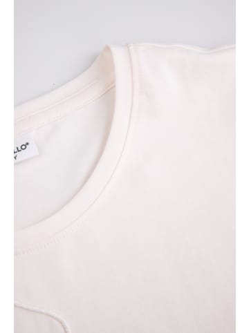 Coccodrillo T-Shirt mit kurzen Ärmeln in ecru