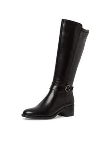 Tamaris Langschaftstiefel in schwarz