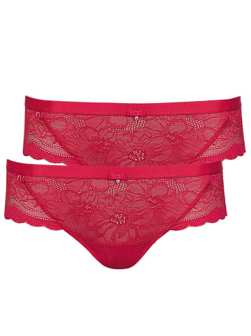 Lisca 2er Pack Brazilian Slip in red