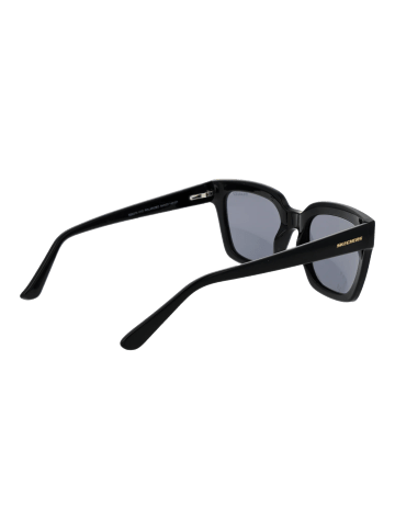 Skechers Frauen Sonnenbrillen Quadratisch Schwarz
