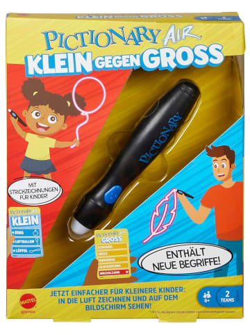 Mattel Zeichenspiel - Pictionary Air KLEIN gegen GROSS in bunt