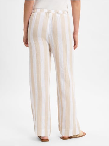 IPURI Hose in melange weiß - 0001