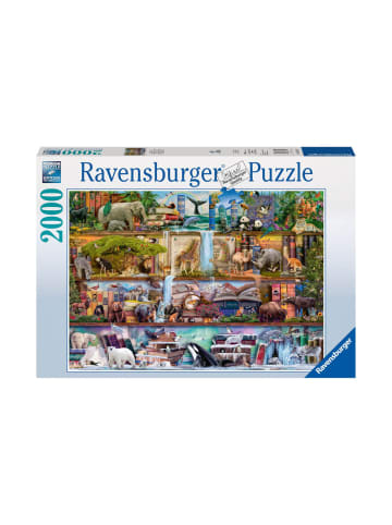 Ravensburger Puzzle Aimee Stewart: Großartige Tierwelt, 2000 Teile, ab 12 Jahre