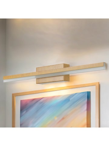 Licht-Erlebnisse Wandlampe EEK D (B)50 x (H)6 cm in Holz (Kiefer)