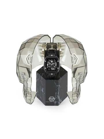 Philipp Plein Automatikuhr für Herren in Schwarz