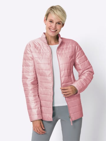 Sieh an! Steppjacke in rosenquarz