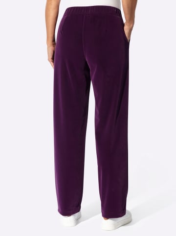 WITT WEIDEN Samt-Hose in traube