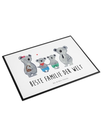 Mr. & Mrs. Panda Tischunterlage Koala Familie zwei mit Spruch in Weiß