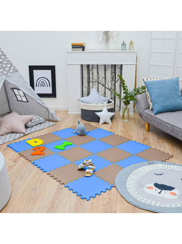 LittleTom Baby Spielmatte Ava 18-tlg. im zwei Farben Mix