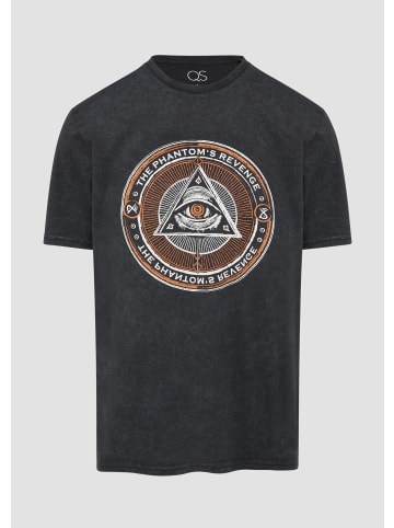 QS T-Shirt in 99D2_schwarz