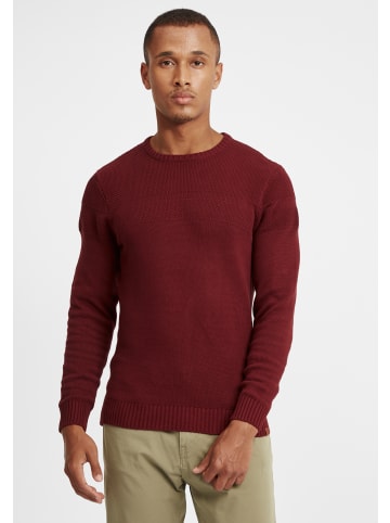 BLEND Strickpullover BHGastamo 20712211ME Strickpulli aus Feinstrick in Rot