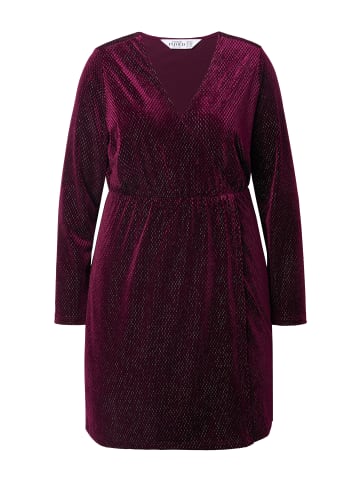 Studio Untold Kleid in dunkel kirschrot