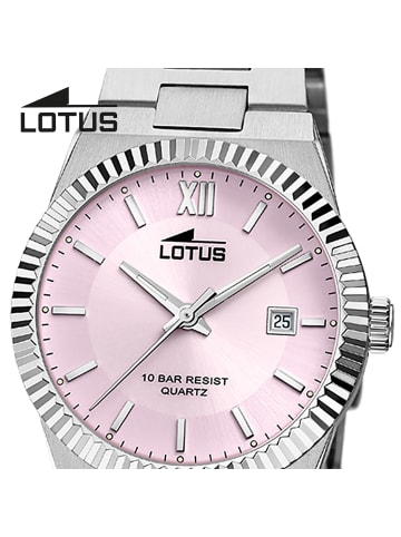 Lotus Chronograph-Armbanduhr Lotus Classic silber mittel (ca. 31,5mm)