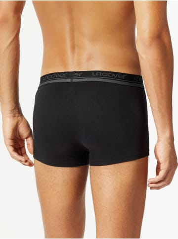 Schiesser Boxershorts Uncover in schwarz-blau