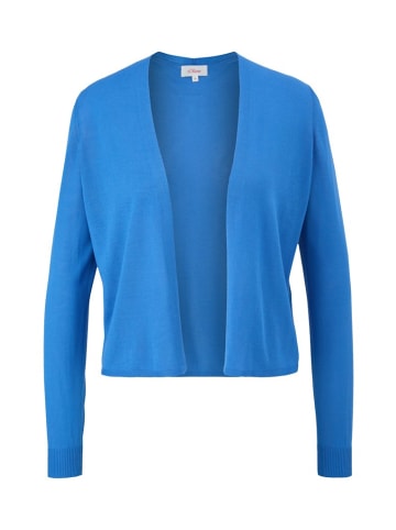 S. Oliver Strickjacke in Blau