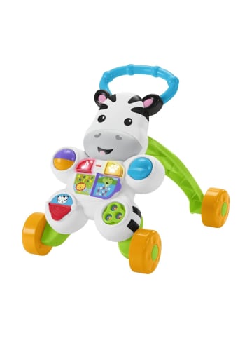Fisher-Price Mattel DLD94 Lauflernwagen Lern mit mir Zebra - 6 Monate - 3 Jahre