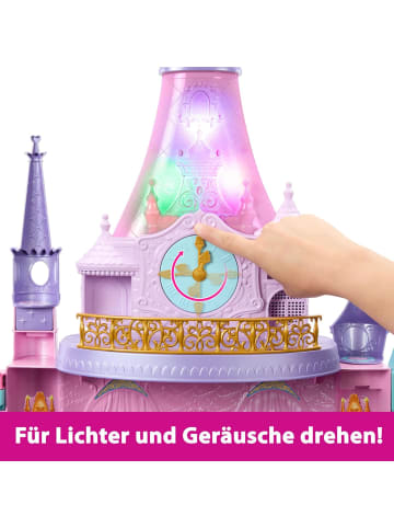 Mattel Disney Prinzessin Puppenhaus Schloss 3 Etagen 10 Spielbereiche Licht 3+ HLW29
