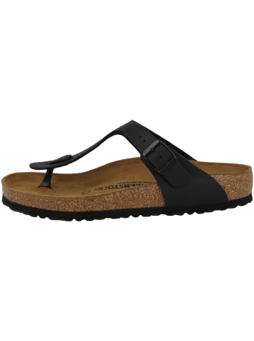 Birkenstock Zehensandale Gizeh Birko-Flor schmal in schwarz