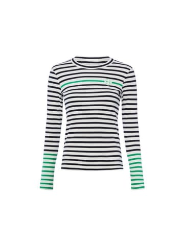 MARC CAIN SPORTS Langarmshirt in schwarz grün - 0002