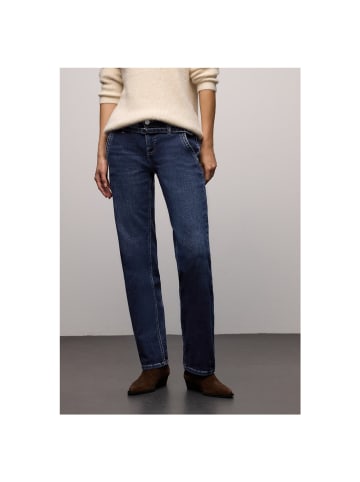 Street One Jeans in dark indigo authentic washed