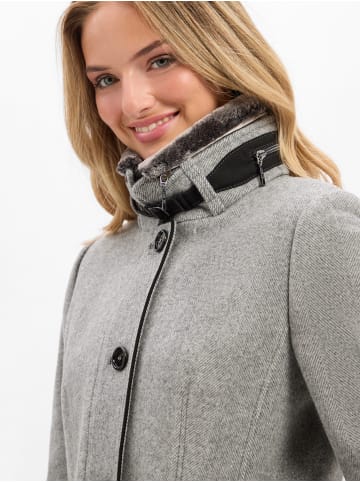 Gil Bret Wollmantel in silber grau - 0002